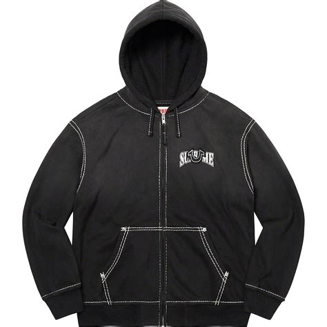 supreme lv zip up|true religion supreme zip up.